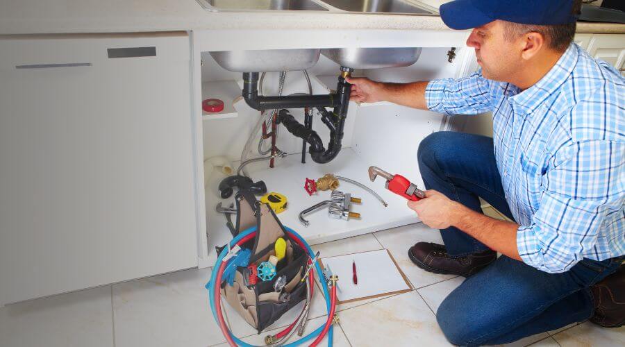 Local annual plumbing maintenance in New Franken, WI